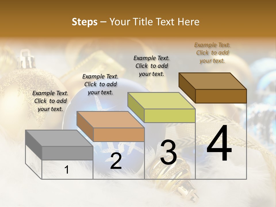 Closeup Ornate Glass PowerPoint Template