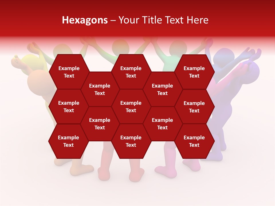 3D People Partner PowerPoint Template