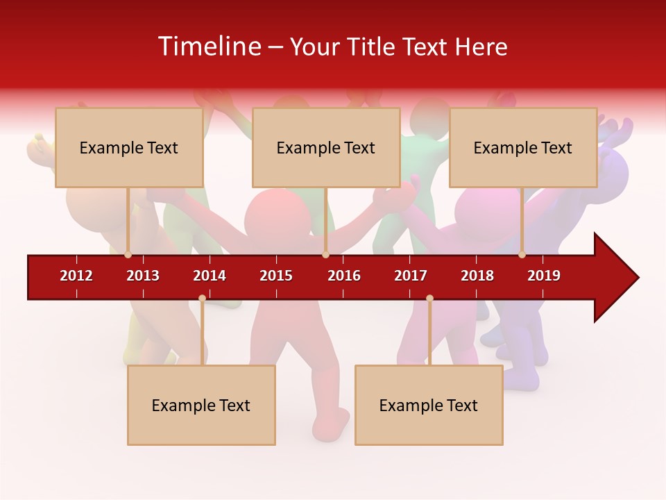 3D People Partner PowerPoint Template