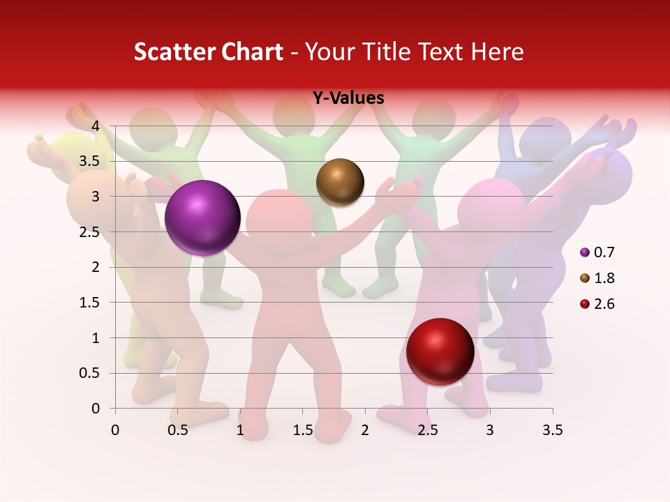3D People Partner PowerPoint Template