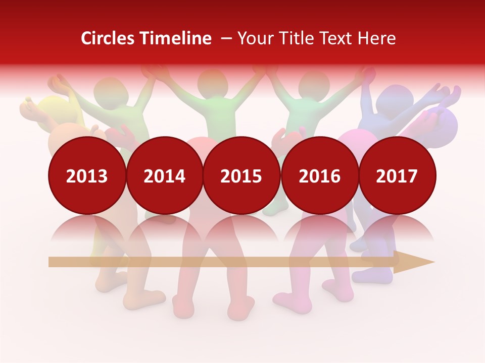 3D People Partner PowerPoint Template