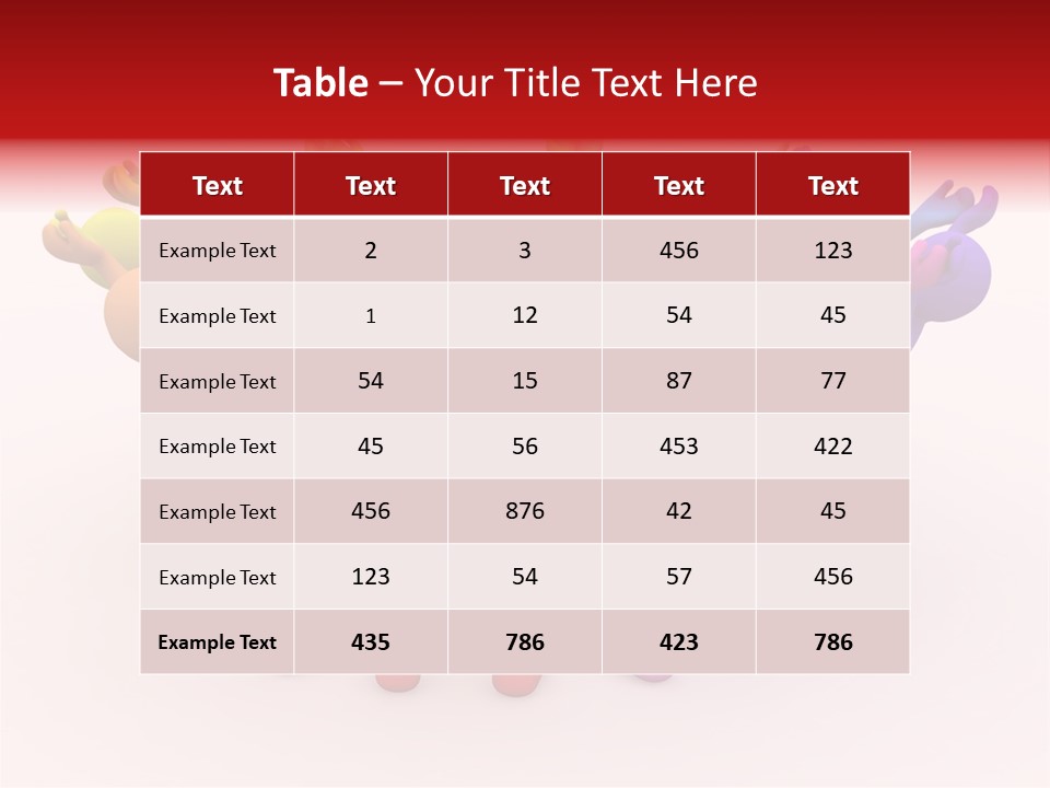 3D People Partner PowerPoint Template