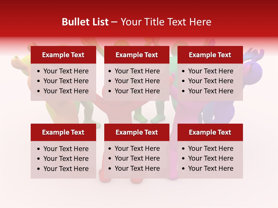 3D People Partner PowerPoint Template