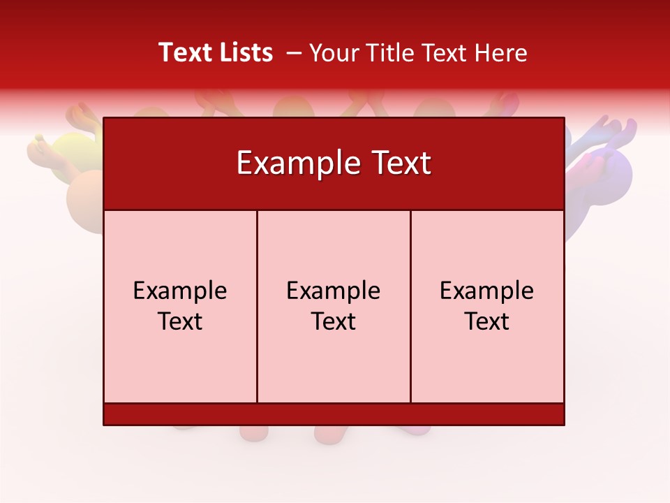 3D People Partner PowerPoint Template