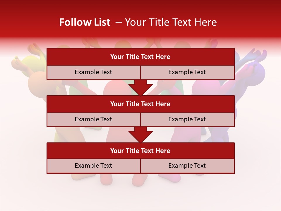 3D People Partner PowerPoint Template