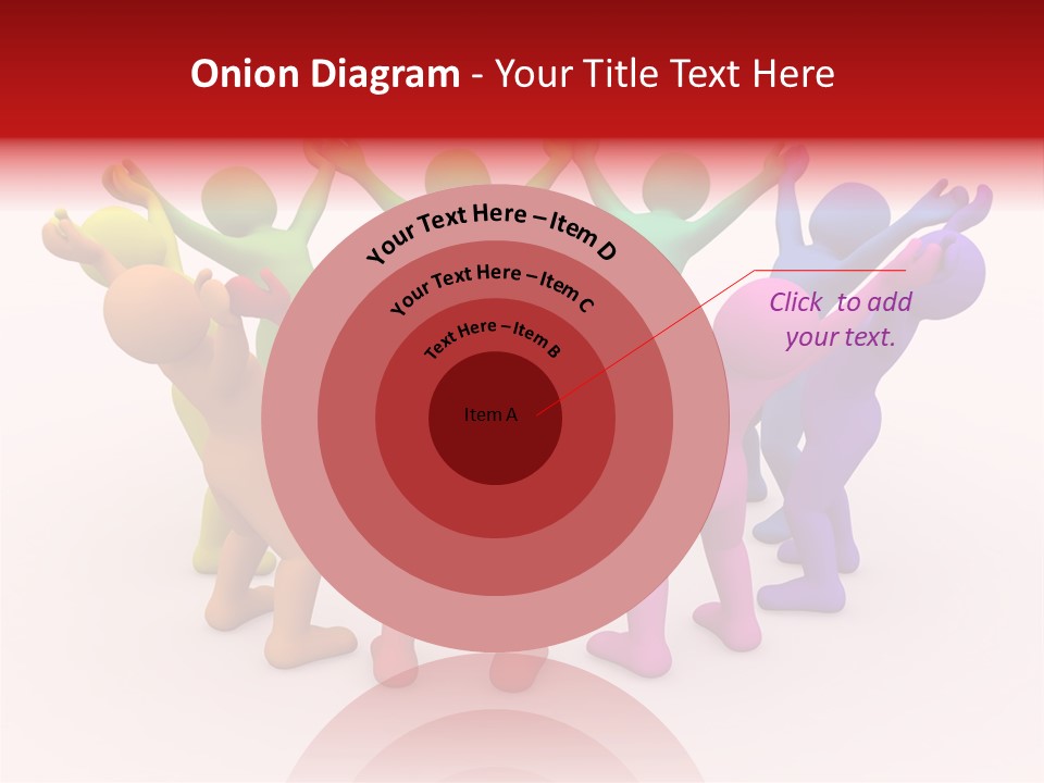 3D People Partner PowerPoint Template