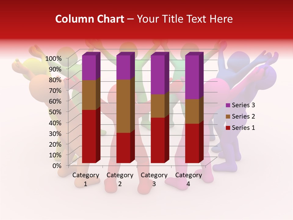 3D People Partner PowerPoint Template