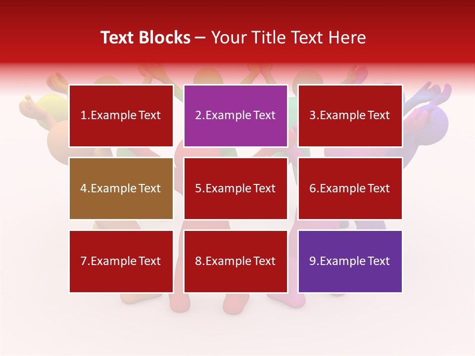 3D People Partner PowerPoint Template