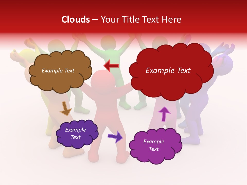 3D People Partner PowerPoint Template