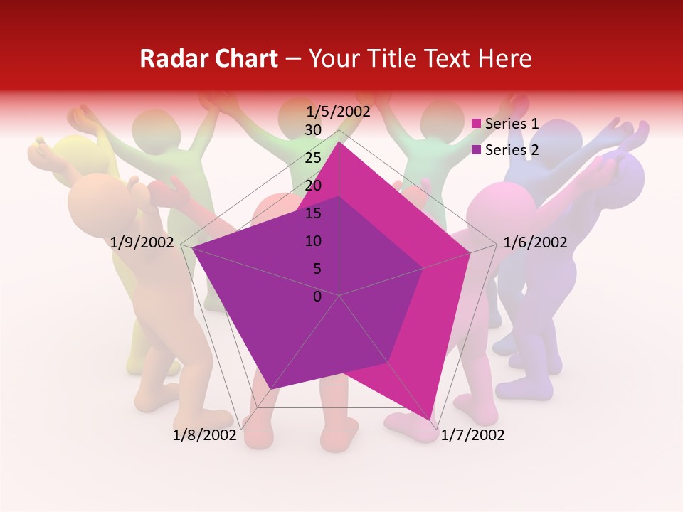 3D People Partner PowerPoint Template