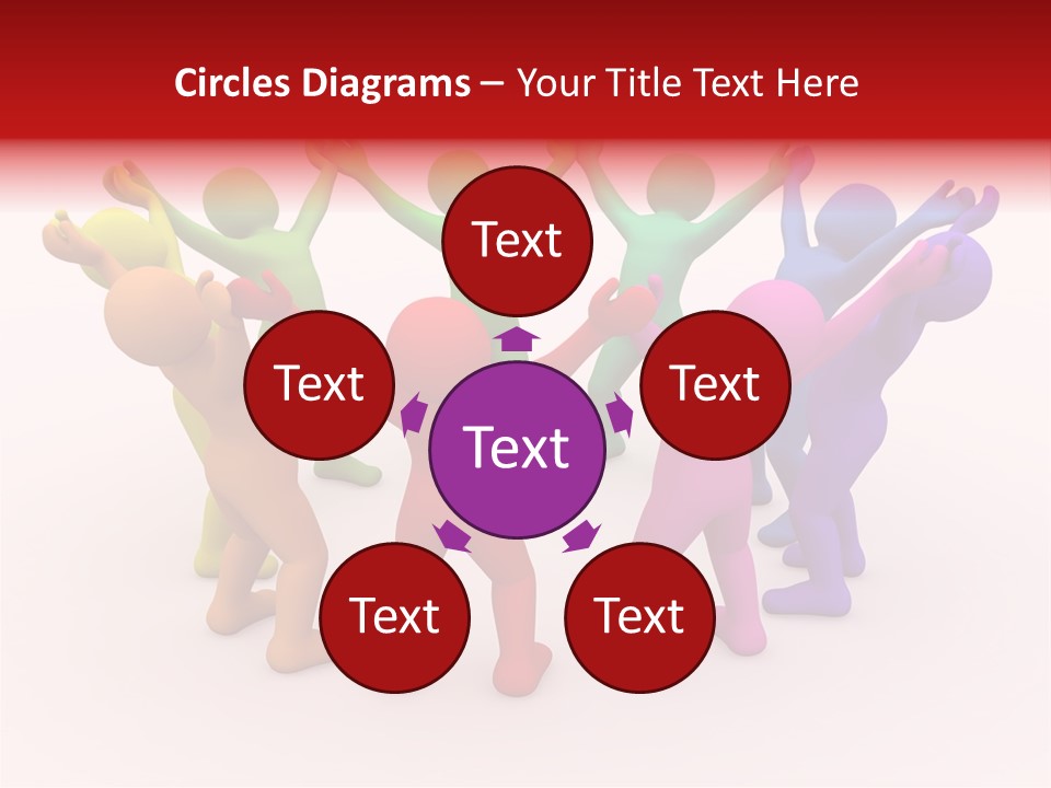 3D People Partner PowerPoint Template