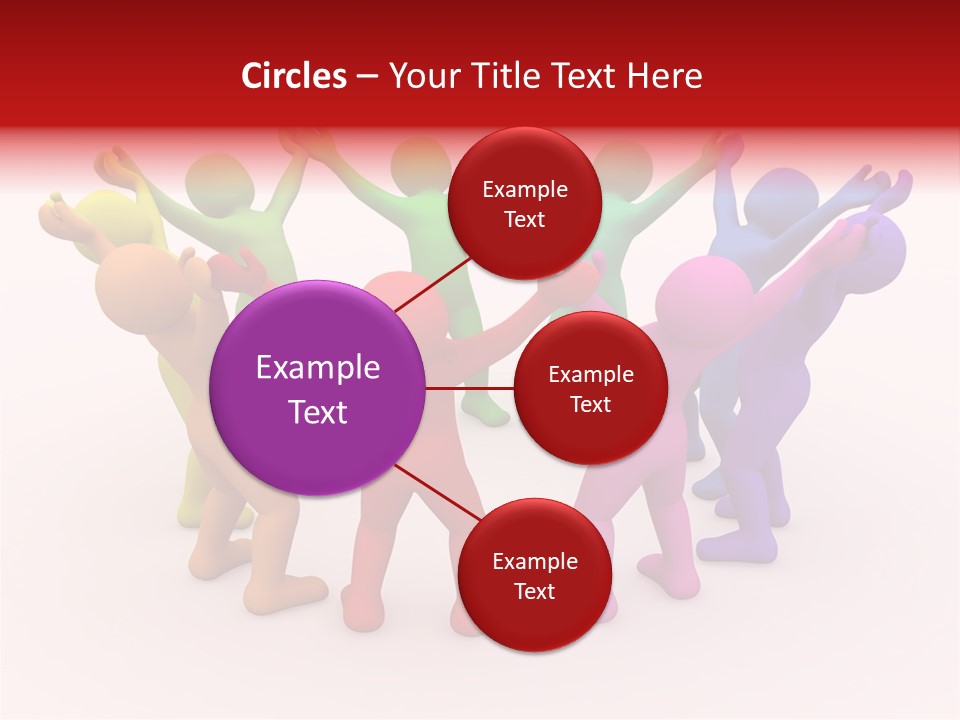 3D People Partner PowerPoint Template