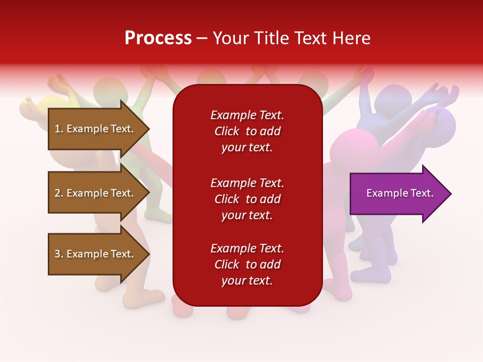 3D People Partner PowerPoint Template