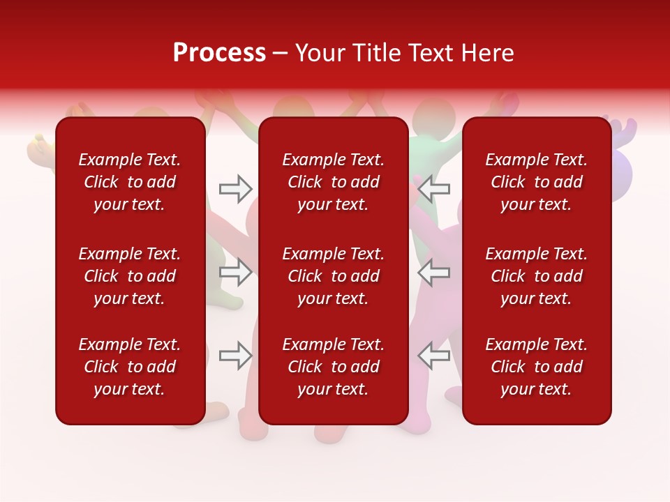 3D People Partner PowerPoint Template