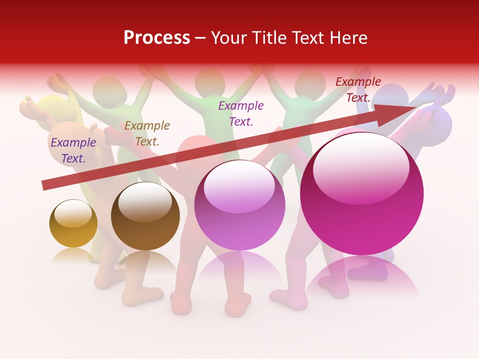 3D People Partner PowerPoint Template