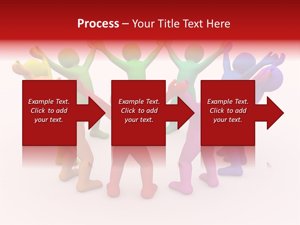 3D People Partner PowerPoint Template
