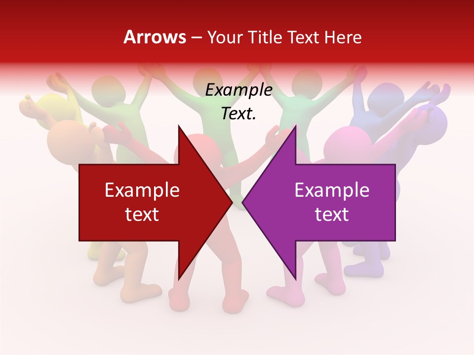 3D People Partner PowerPoint Template