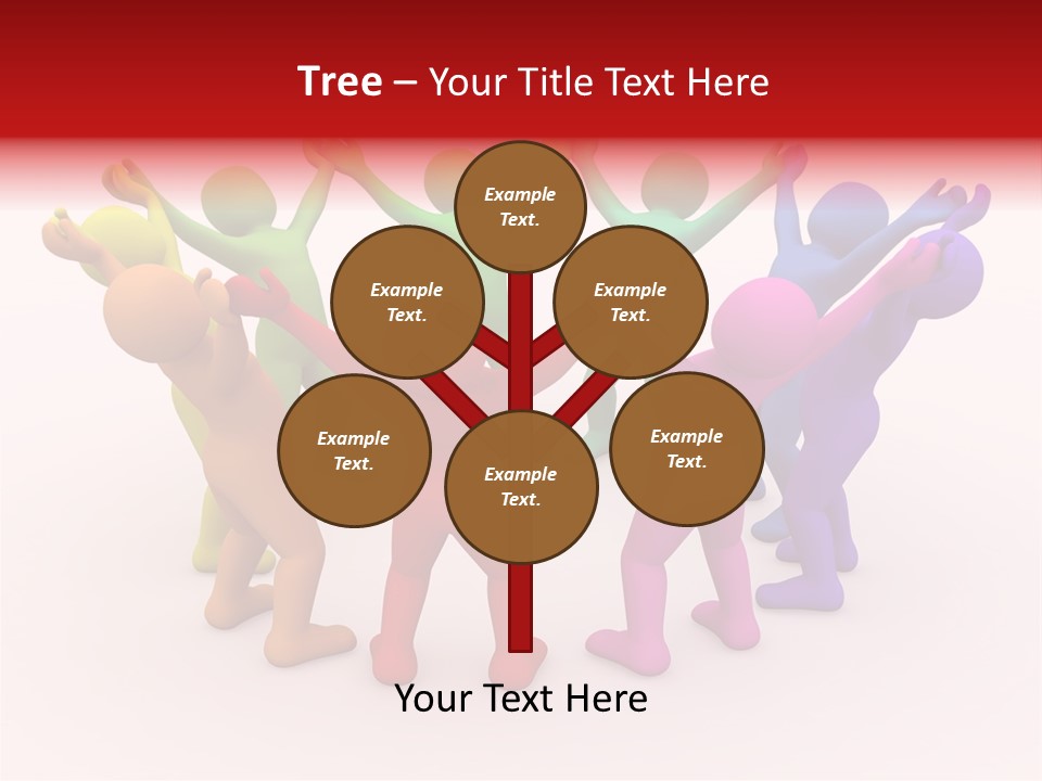 3D People Partner PowerPoint Template