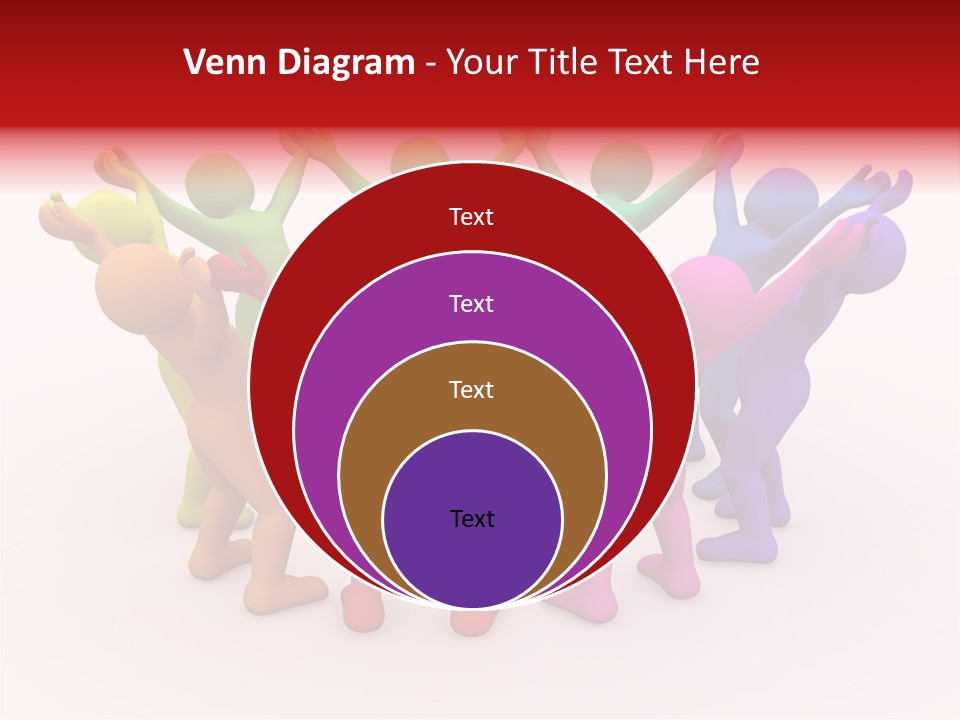 3D People Partner PowerPoint Template