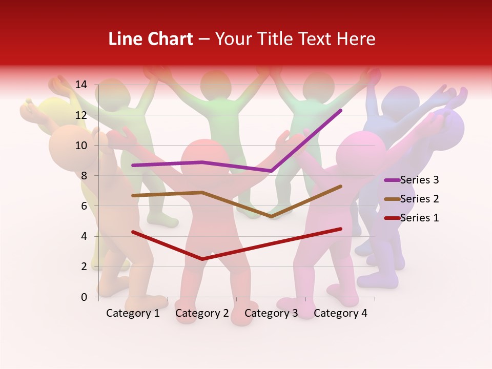 3D People Partner PowerPoint Template