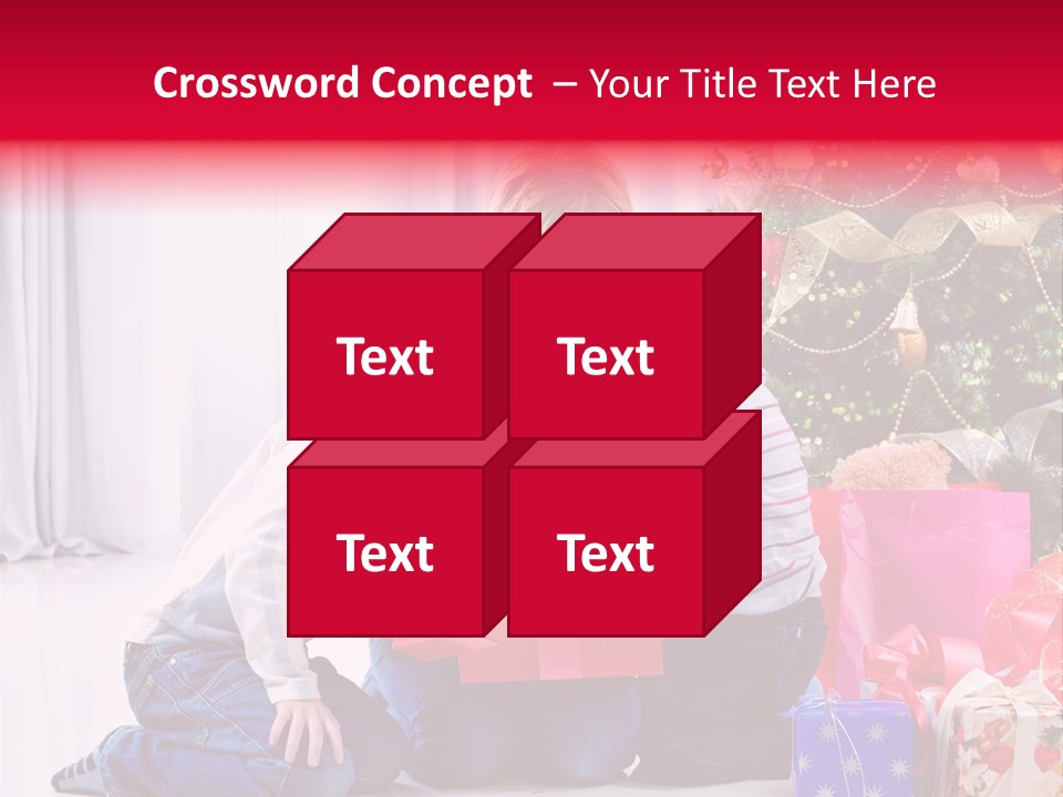 Home Tree Son PowerPoint Template