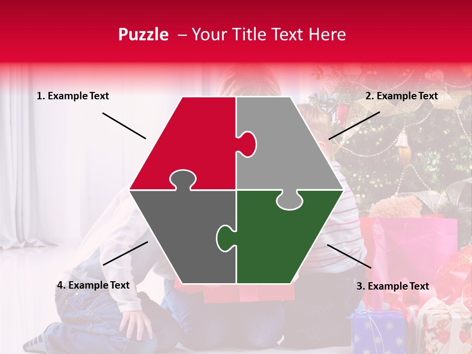 Home Tree Son PowerPoint Template