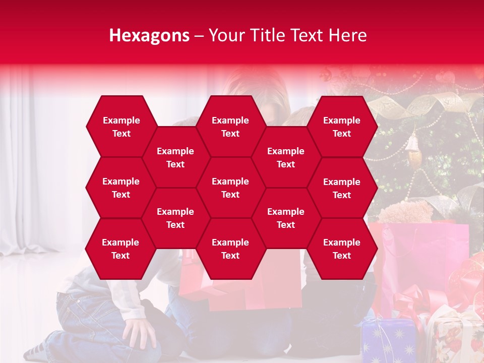 Home Tree Son PowerPoint Template