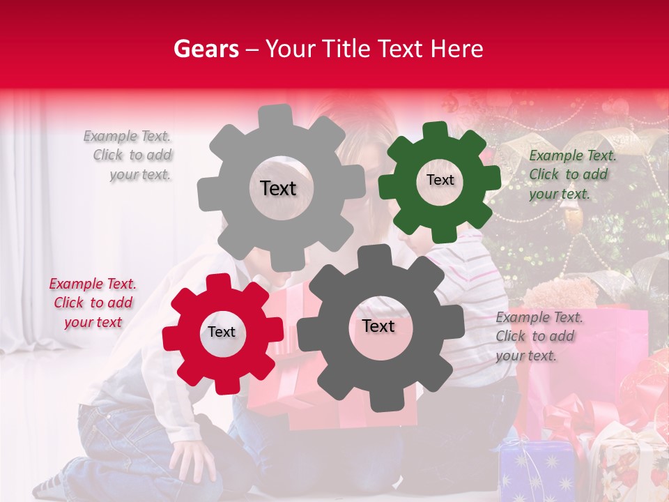 Home Tree Son PowerPoint Template