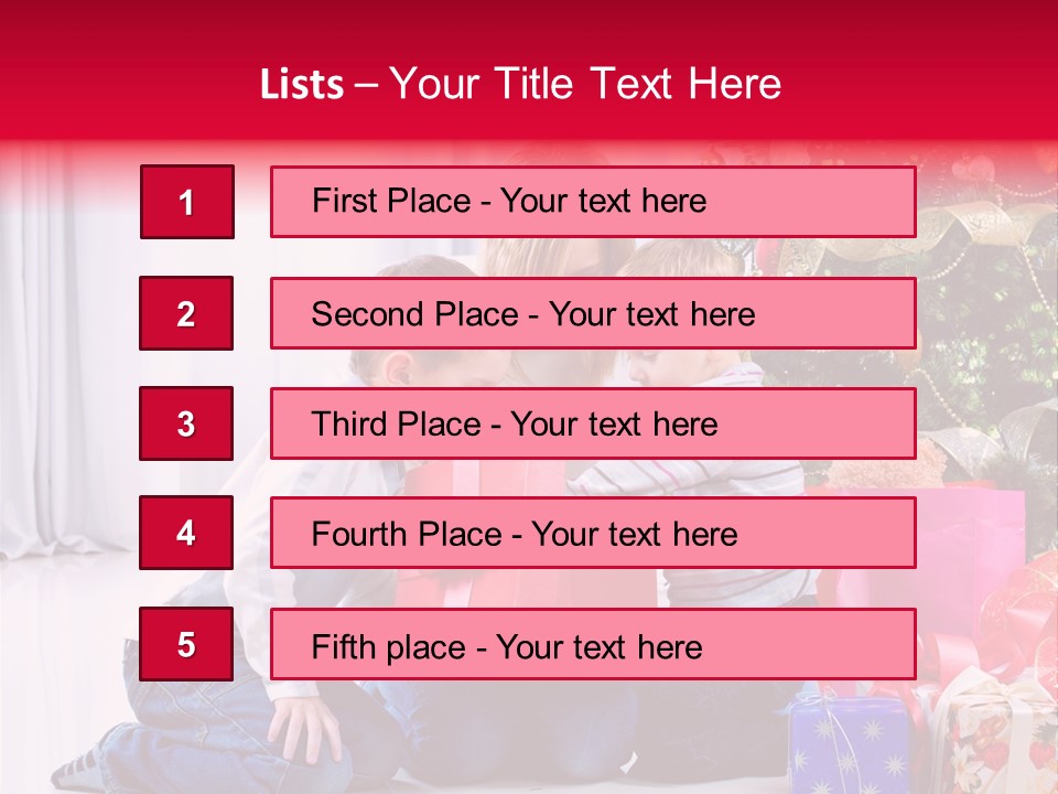 Home Tree Son PowerPoint Template