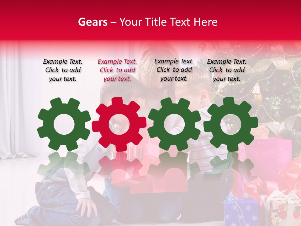 Home Tree Son PowerPoint Template