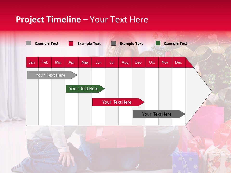 Home Tree Son PowerPoint Template