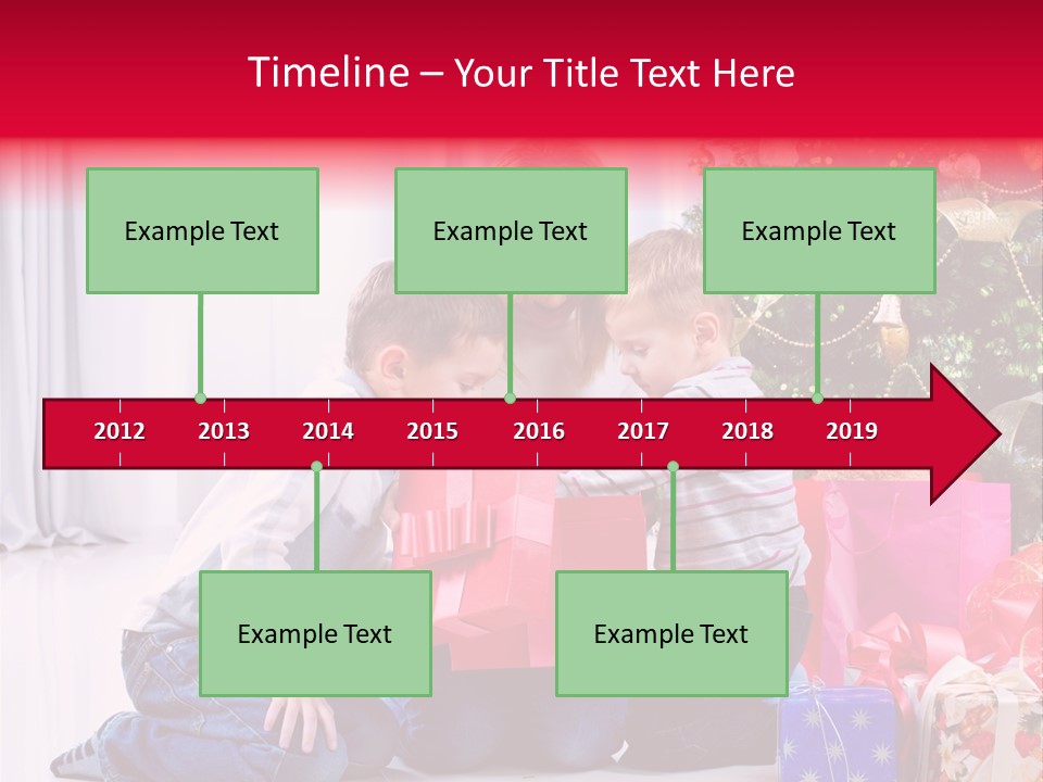 Home Tree Son PowerPoint Template