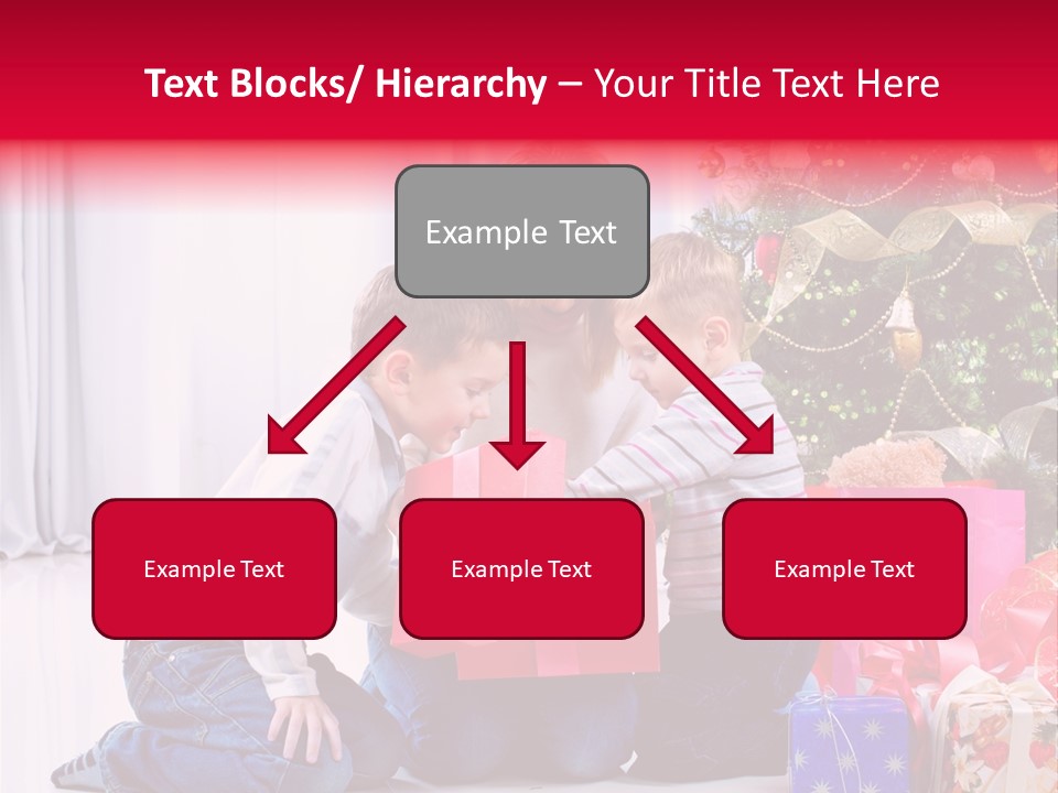 Home Tree Son PowerPoint Template