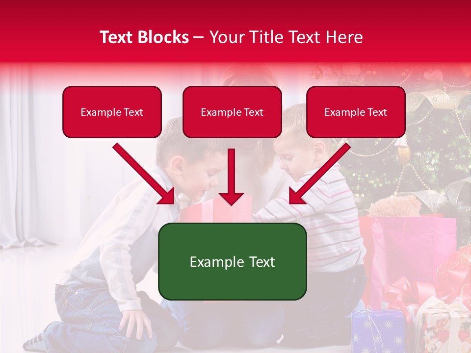 Home Tree Son PowerPoint Template