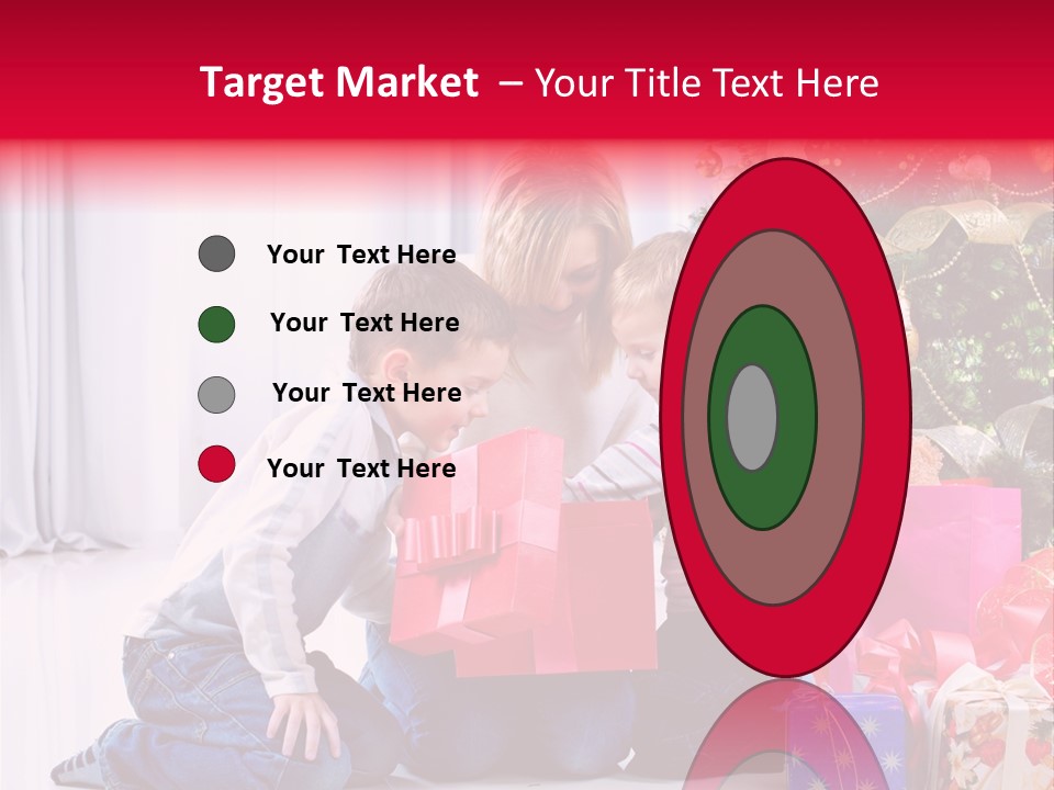 Home Tree Son PowerPoint Template