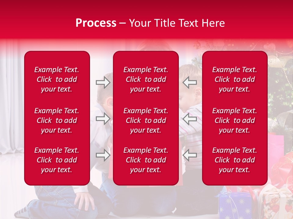 Home Tree Son PowerPoint Template