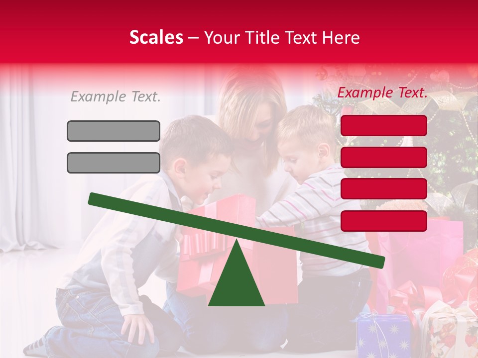 Home Tree Son PowerPoint Template