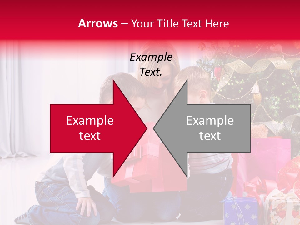 Home Tree Son PowerPoint Template