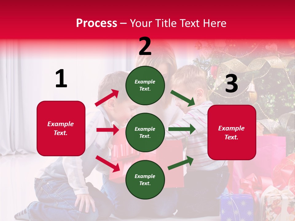 Home Tree Son PowerPoint Template