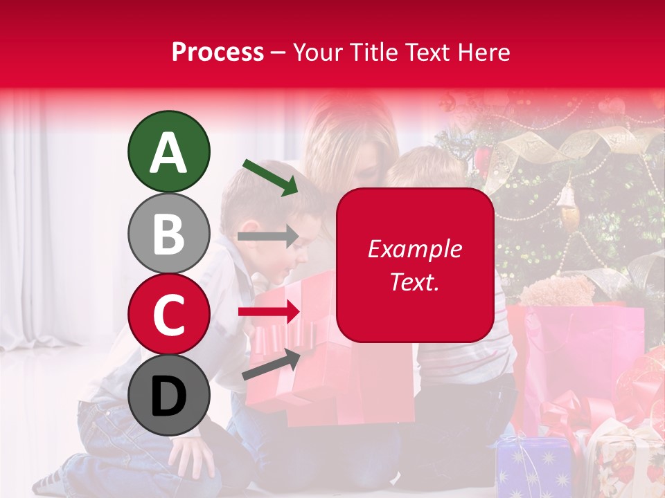 Home Tree Son PowerPoint Template