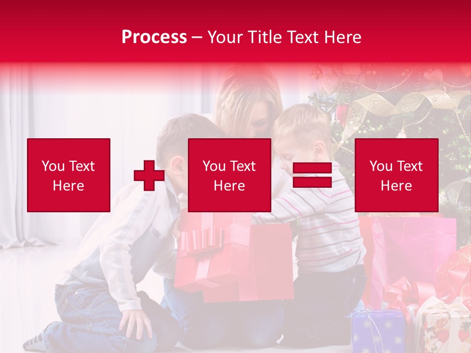 Home Tree Son PowerPoint Template