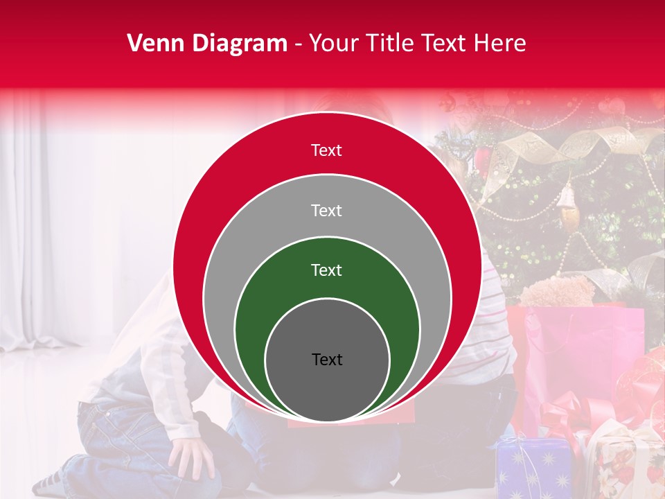 Home Tree Son PowerPoint Template