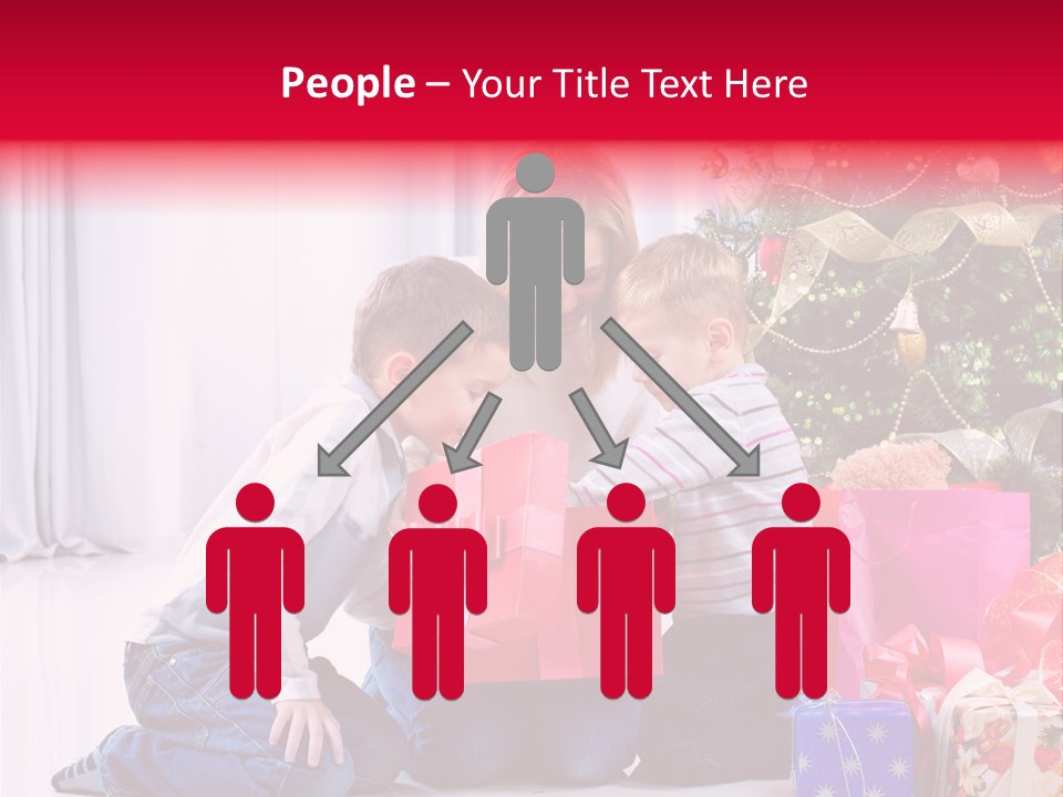 Home Tree Son PowerPoint Template