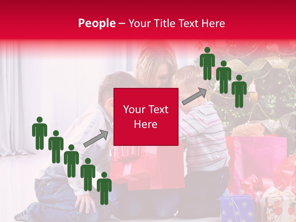 Home Tree Son PowerPoint Template