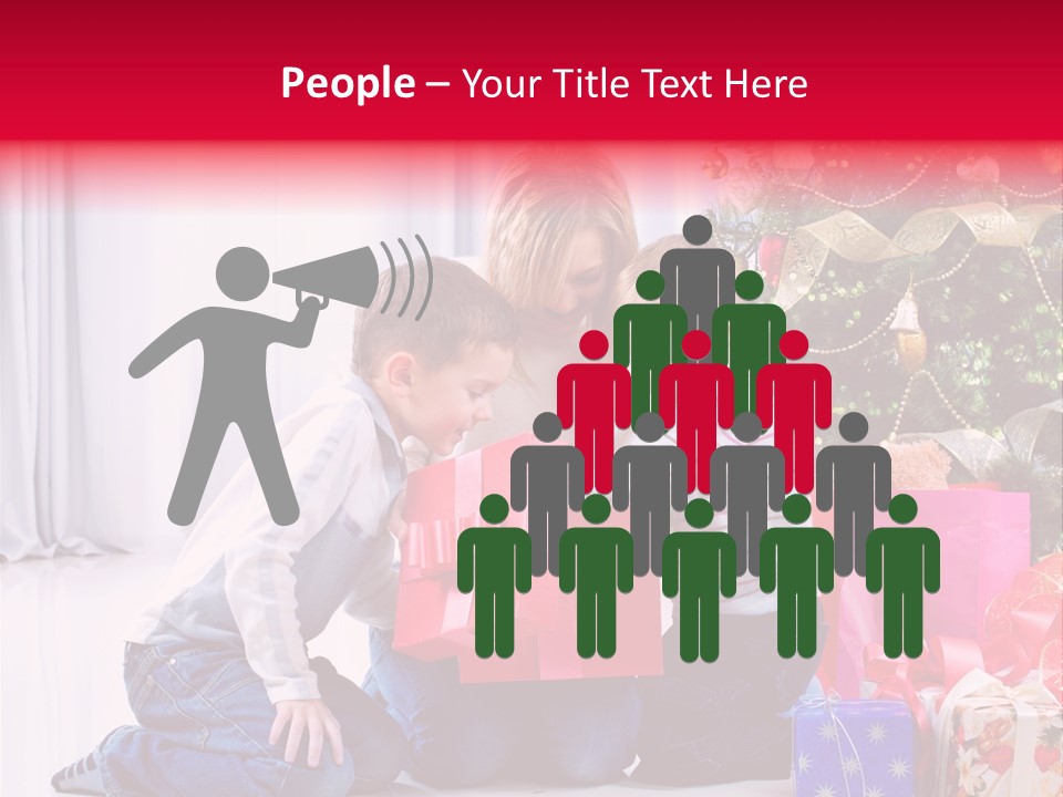 Home Tree Son PowerPoint Template