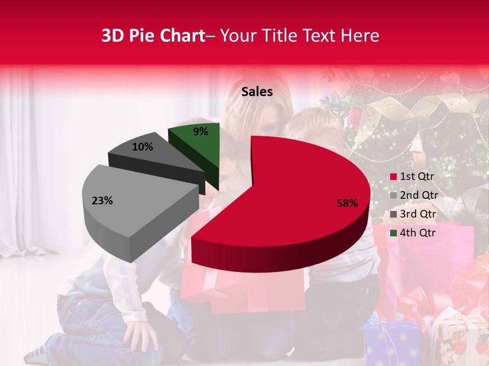 Home Tree Son PowerPoint Template