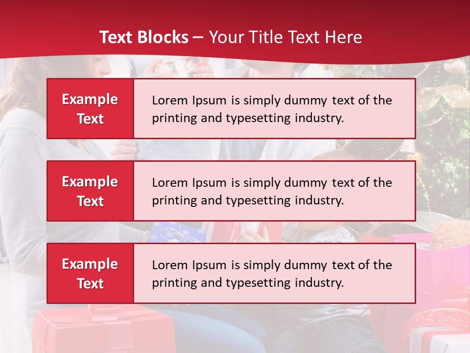 Boy Child Garland PowerPoint Template
