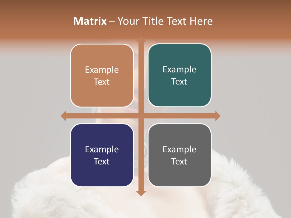 Retro Fashion Dramatic PowerPoint Template