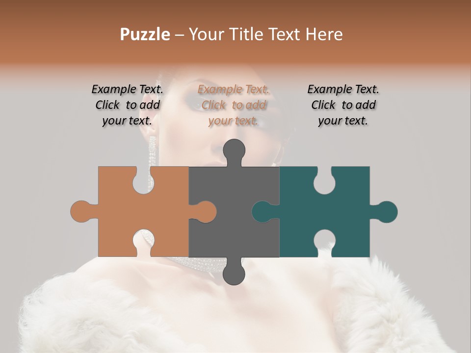 Retro Fashion Dramatic PowerPoint Template