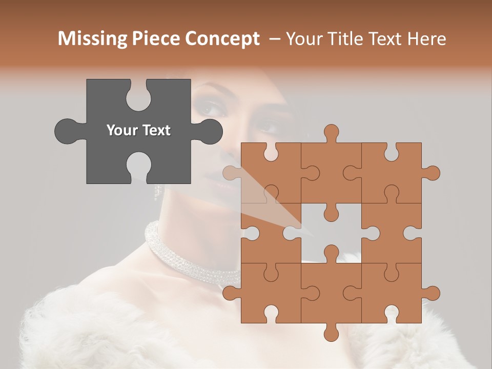 Retro Fashion Dramatic PowerPoint Template